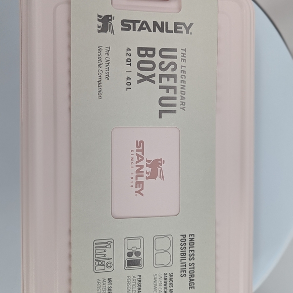 NEW Classic Legendary Useful Box 4.3 QT Rose Quartz Pink lunch stainless steel - Picture 10 of 10